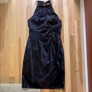 Eliza J Navy Elegant Dress